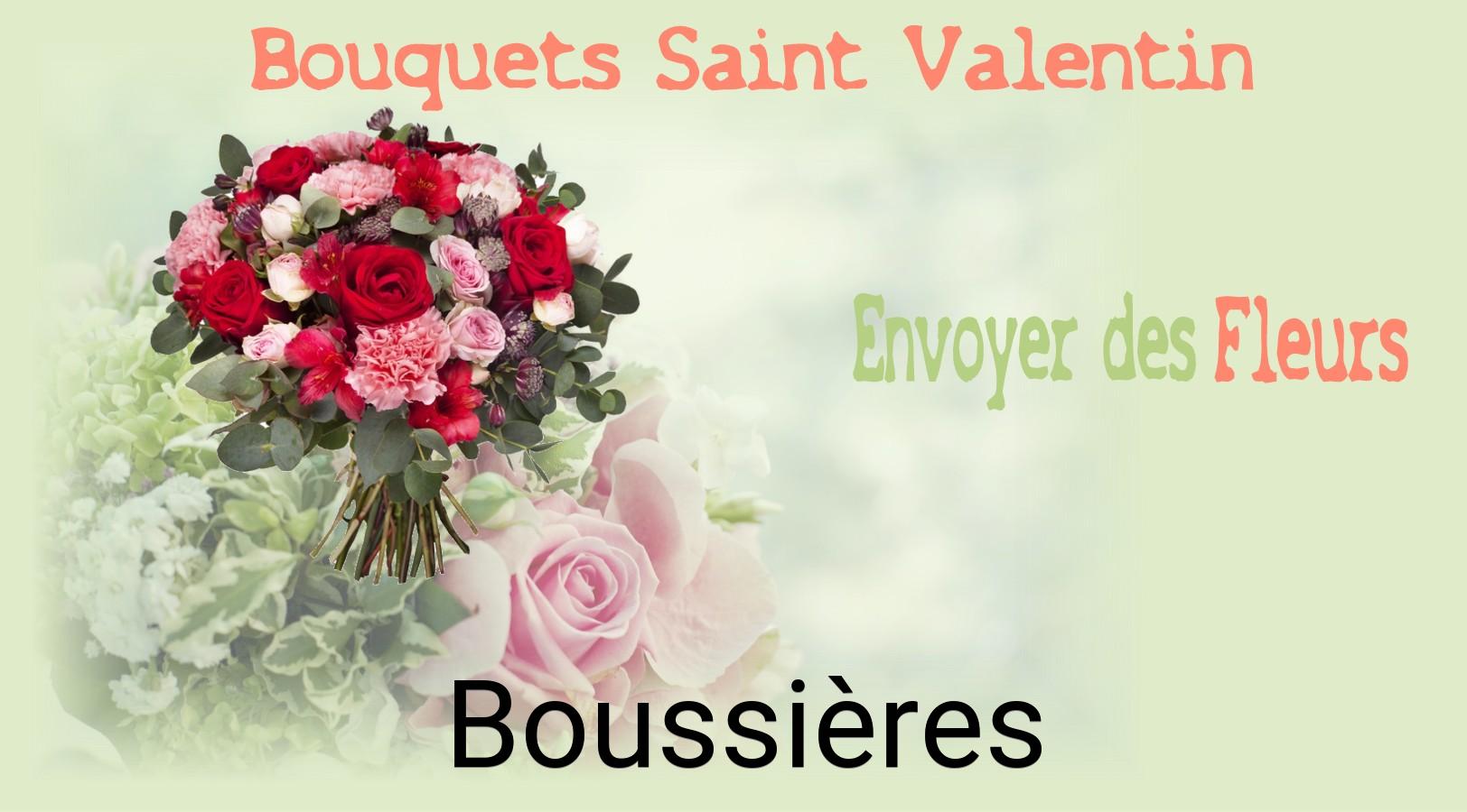 Roses de Saint-Valentin livrées à Boussières